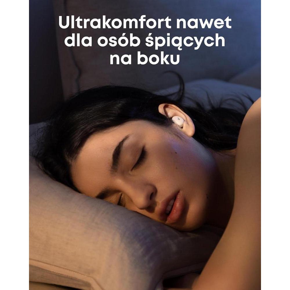 Soundcore Sleep A30 de Anker - Auriculares para dormir con cancelación activa de ruido y sistema adaptativo de enmascaramiento de ronquidos