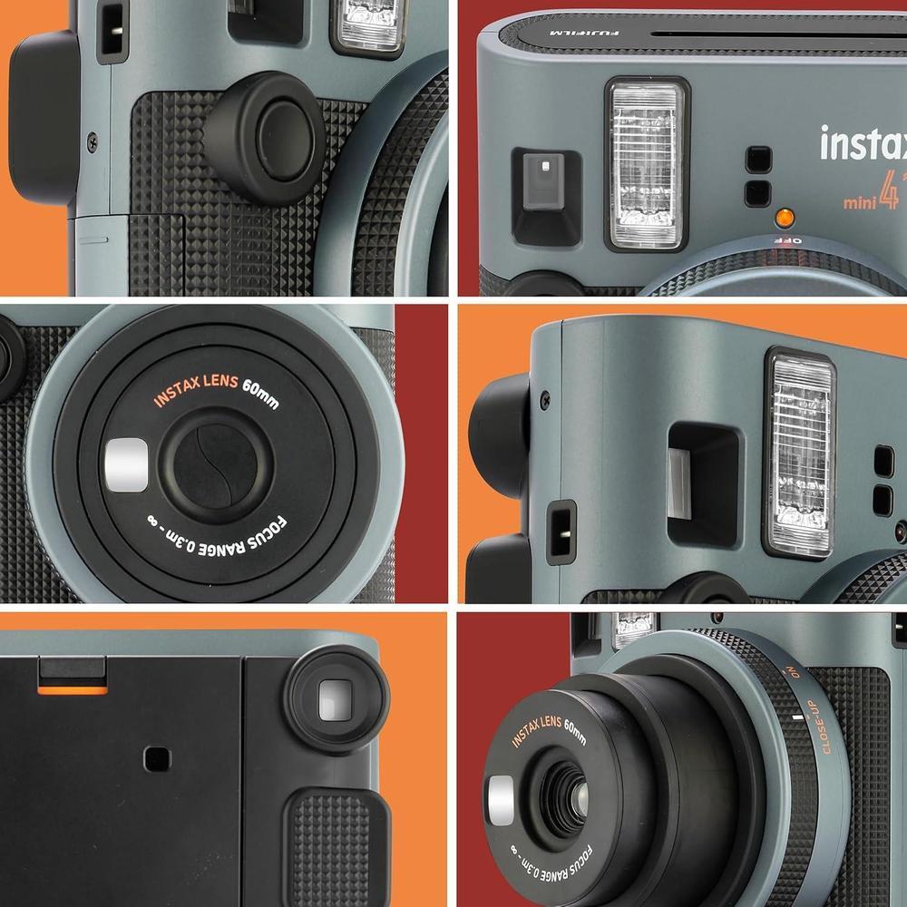 Fujifilm Instax Mini 41 con 20 impresiones, funda, álbum de fotos y paño de microfibra para alta calidad
