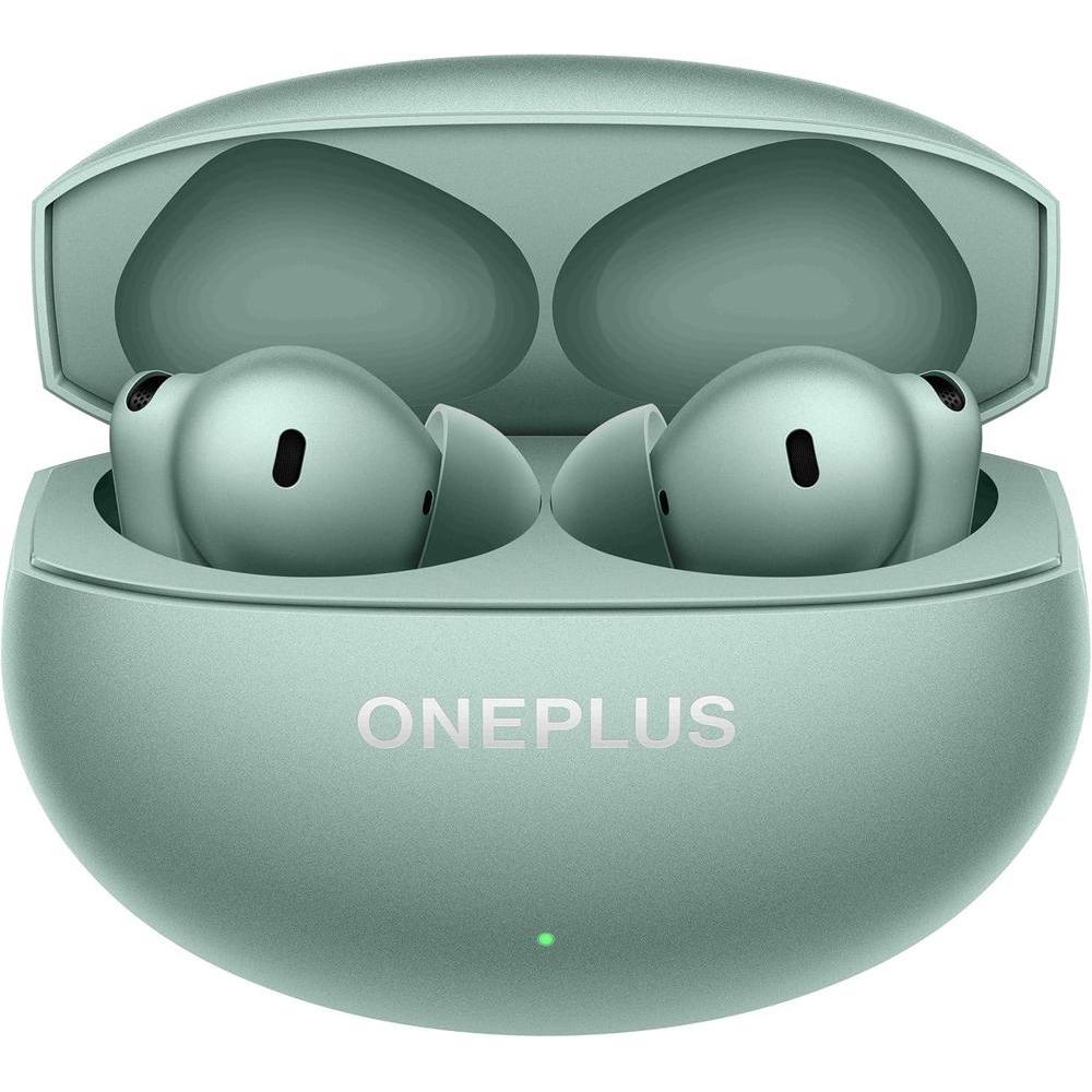 OnePlus Buds 4 Bluetooth Wireless Earbuds, Zen Green, E513A, in-Ear, True Wireless with Active Noise Cancellation