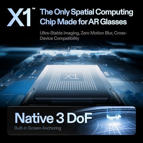 XREAL One Pro - Lentes AR (X1 Chip, 171" 120Hz FHD)