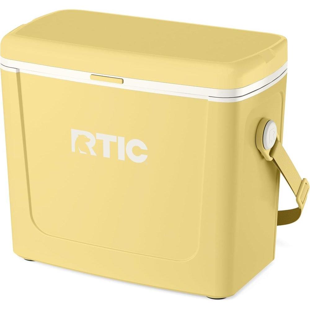 RTIC 16 Qt Road Trip Cooler, Hard Insulated Portable with Strap and Handle for Outdoor, Beach, Picnic, Camping, Sports, Travel