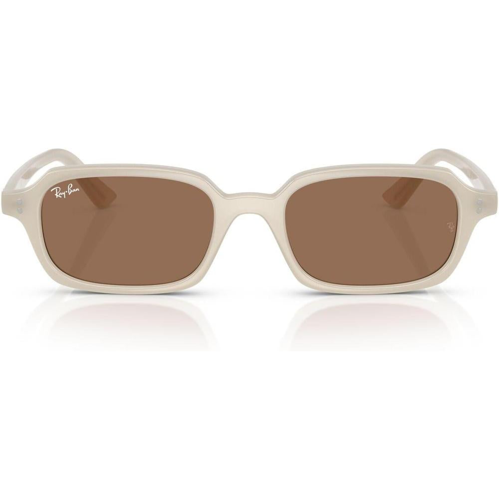 Gafas de Sol Ray-Ban RB4455 Zuri con Marco Cuadrado Negro y Lentes Polarizadas Gris Oscuro