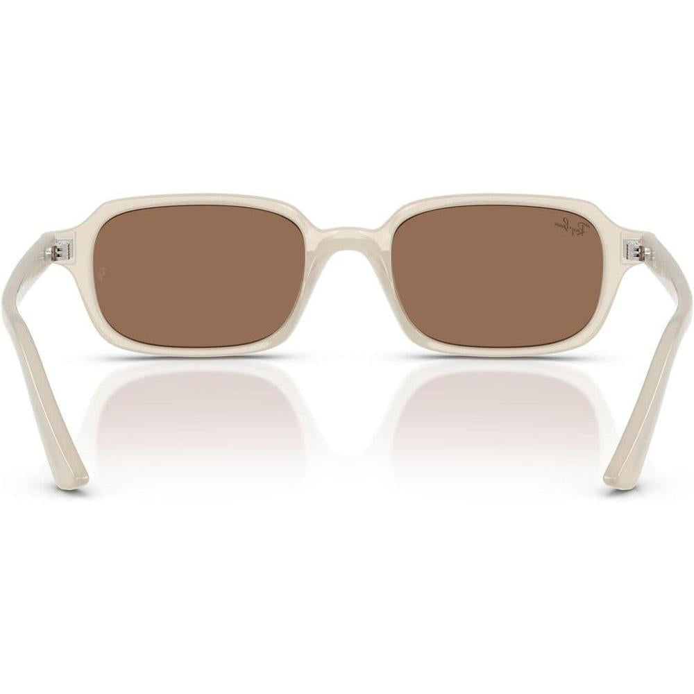 Gafas de Sol Ray-Ban RB4455 Zuri con Marco Cuadrado Negro y Lentes Polarizadas Gris Oscuro
