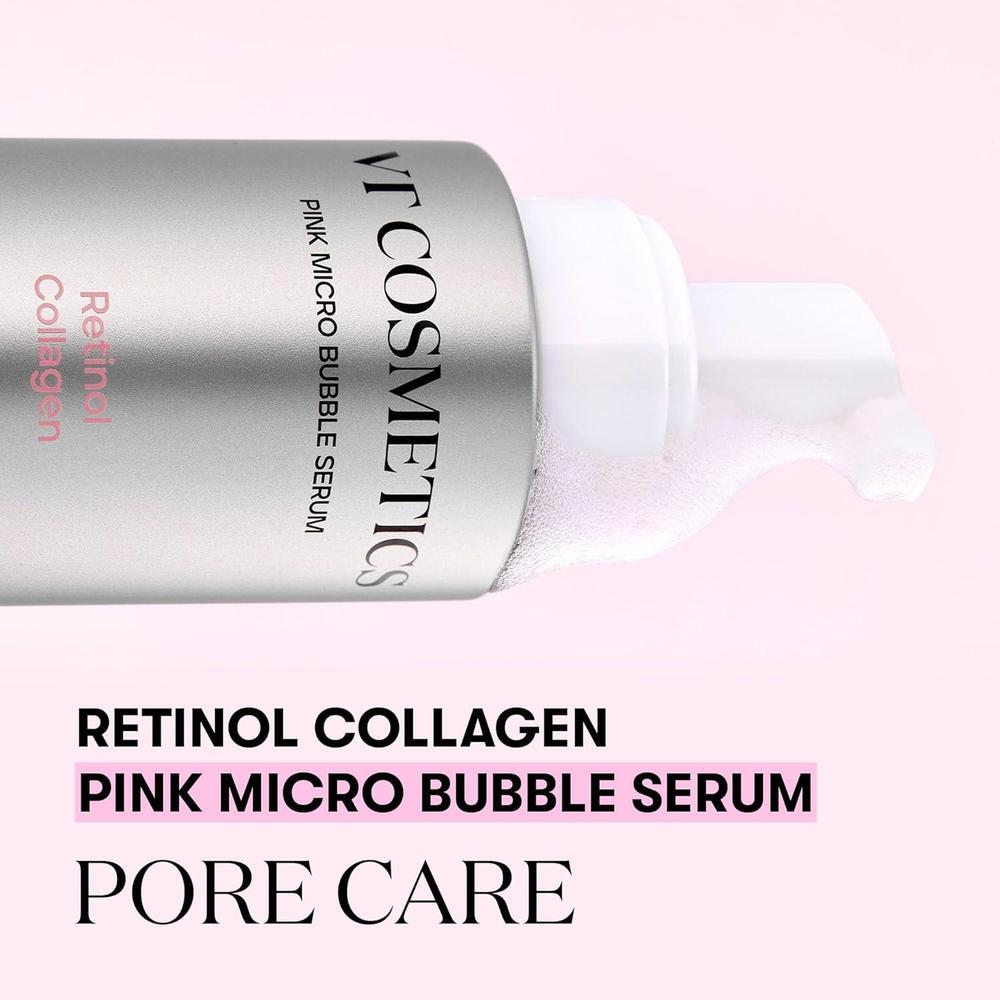 Suero Facial Bubble Serum Colágeno Retinol 70ml VT COSMETICS