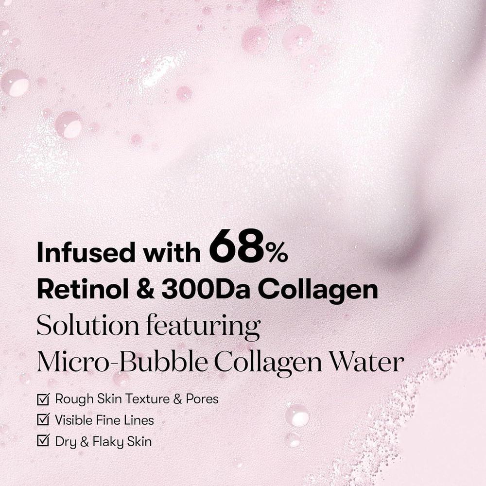 Suero Facial Bubble Serum Colágeno Retinol 70ml VT COSMETICS