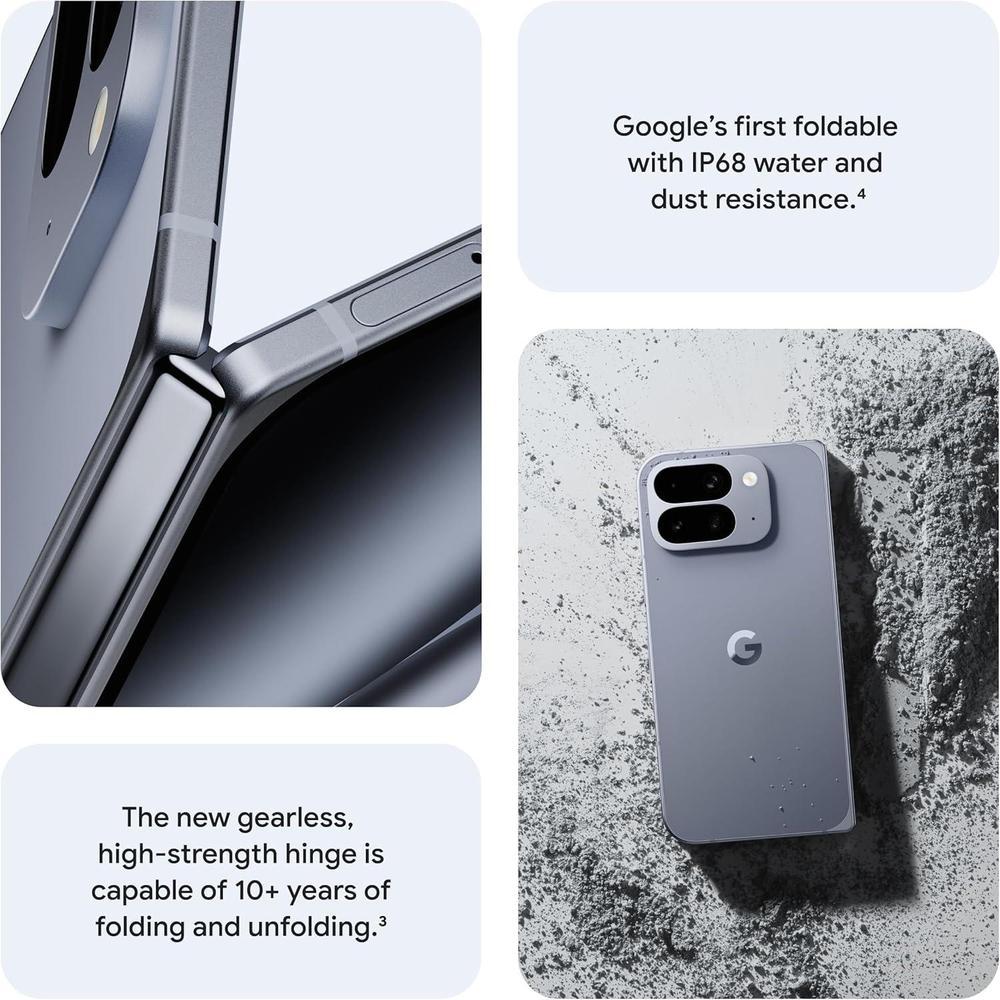 Google Pixel 10 Pro Fold - Smartphone Android Desbloqueado 512GB Moonstone