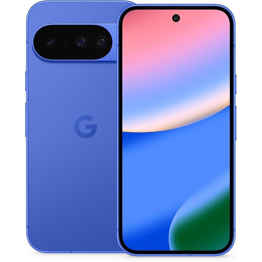 Google Pixel 10 - Unlocked Android Smartphone with Gemini, Your AI Assistant - Advanced Triple Rear Camera, Fast-Charging 24+ Hour Battery, and 6.3" Actua Display - Indigo - 128 GB