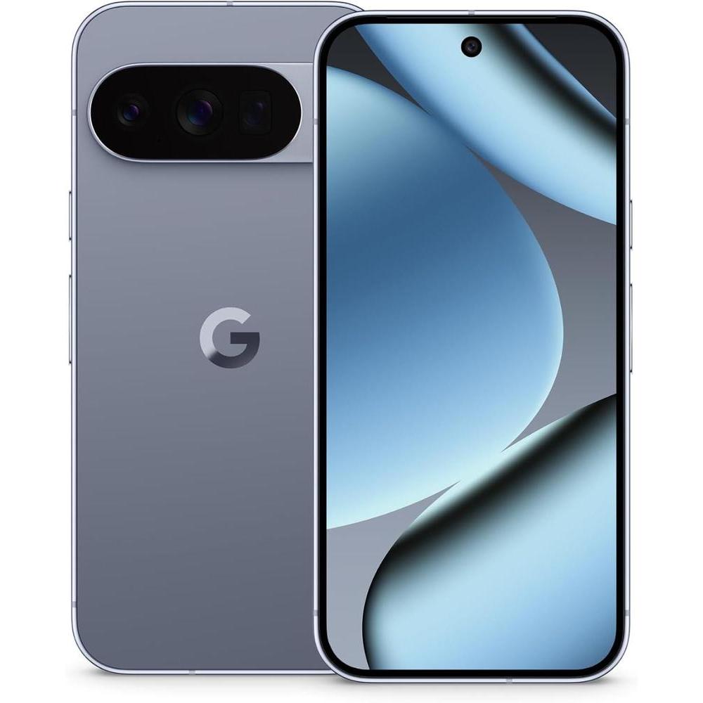 Google Pixel 10 Pro - Unlocked Android Smartphone with Gemini, Your AI Assistant, Triple Rear Camera System, Fast-Charging 24+ Hour Battery, and 6.3" Super Actua Display - Moonstone - 128 GB