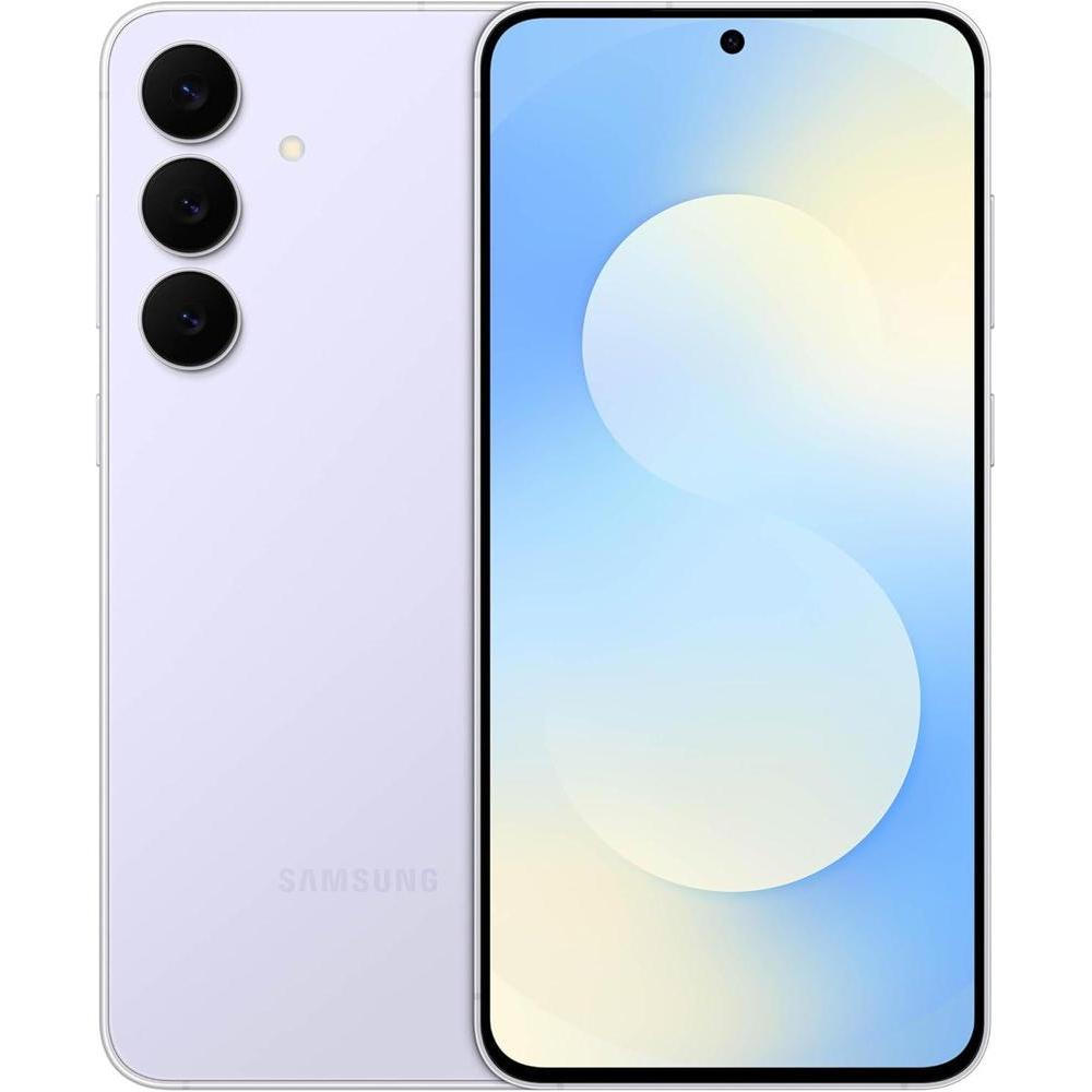 SAMSUNG Galaxy S25 FE Cell Phone (2025), 256GB AI Smartphone, Unlocked Android, Large Display, 4900mAh Battery, High Res-Camera, AI Photo Edits, Durable, US 1 Yr Warranty, Icyblue