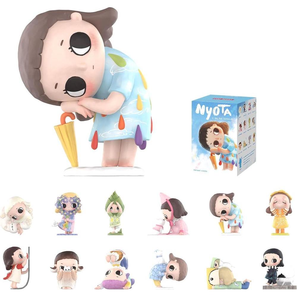 POP MART Nyota I Am The Seasons Series Blind Box Figures, Random Design Action Figures Collectible Toys Home Decorations, Holiday Birthday Gifts for Girls and Boys, Single Box