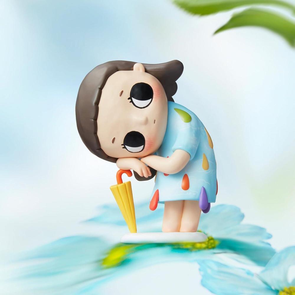 POP MART Nyota I Am The Seasons Series, figuras coleccionables de diseño aleatorio, decoración del hogar y regalo perfecto