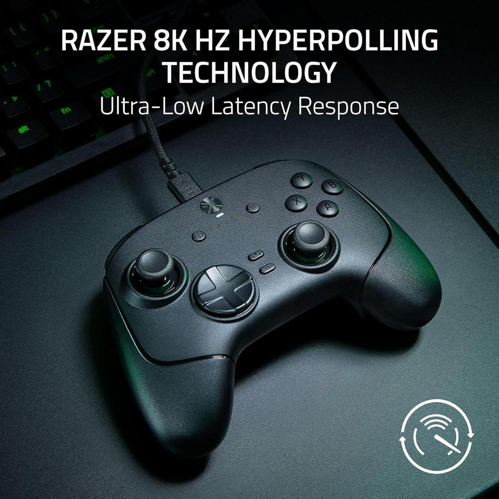 Razer Wolverine V3 Tournament Edition Gaming Controller con TMR Thumbsticks intercambiables y diseño ergonómico de 6 botones