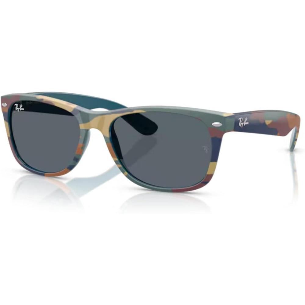 Ray-Ban RB2132 NEW WAYFARER 55MM Square Sunglasses For Men For Women +BUNDLE with ACCESSORY EYEWEAR KIT