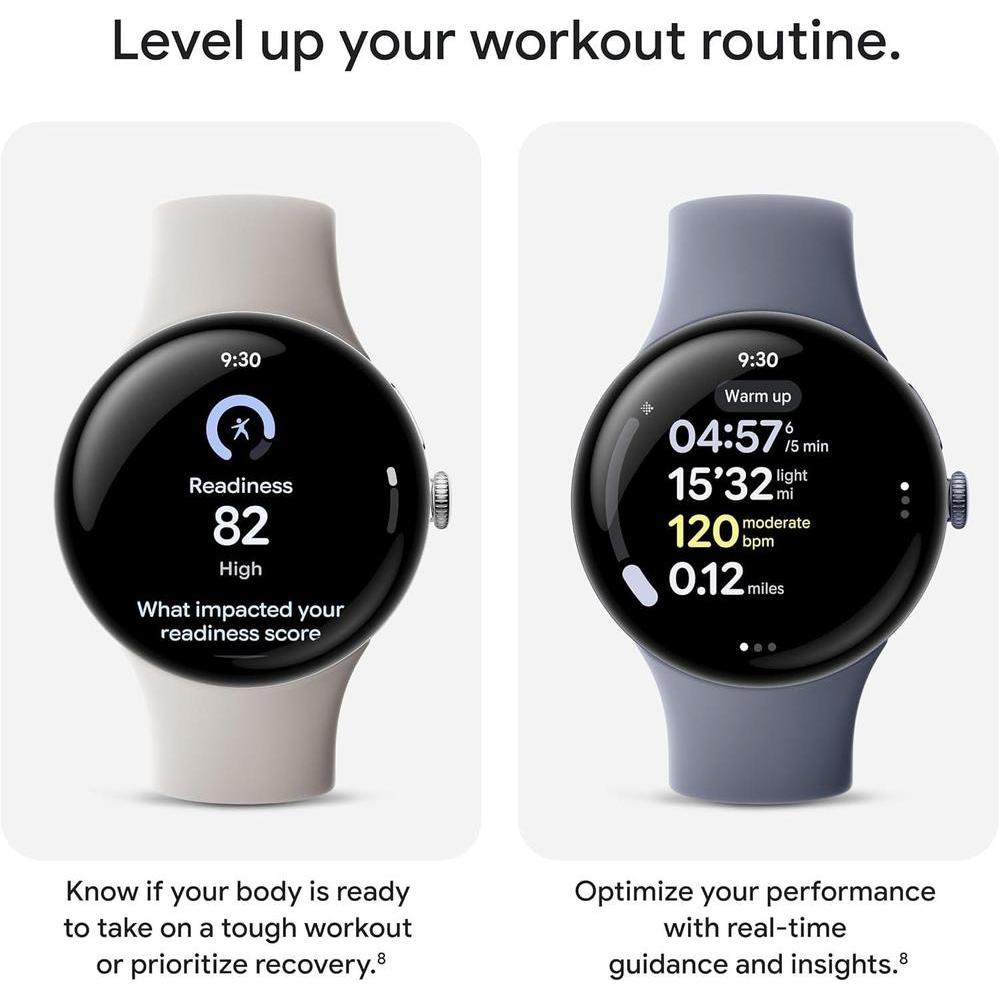 Google Pixel Watch 4 41mm Android - 32GB Negro Mate - Monitor de Salud