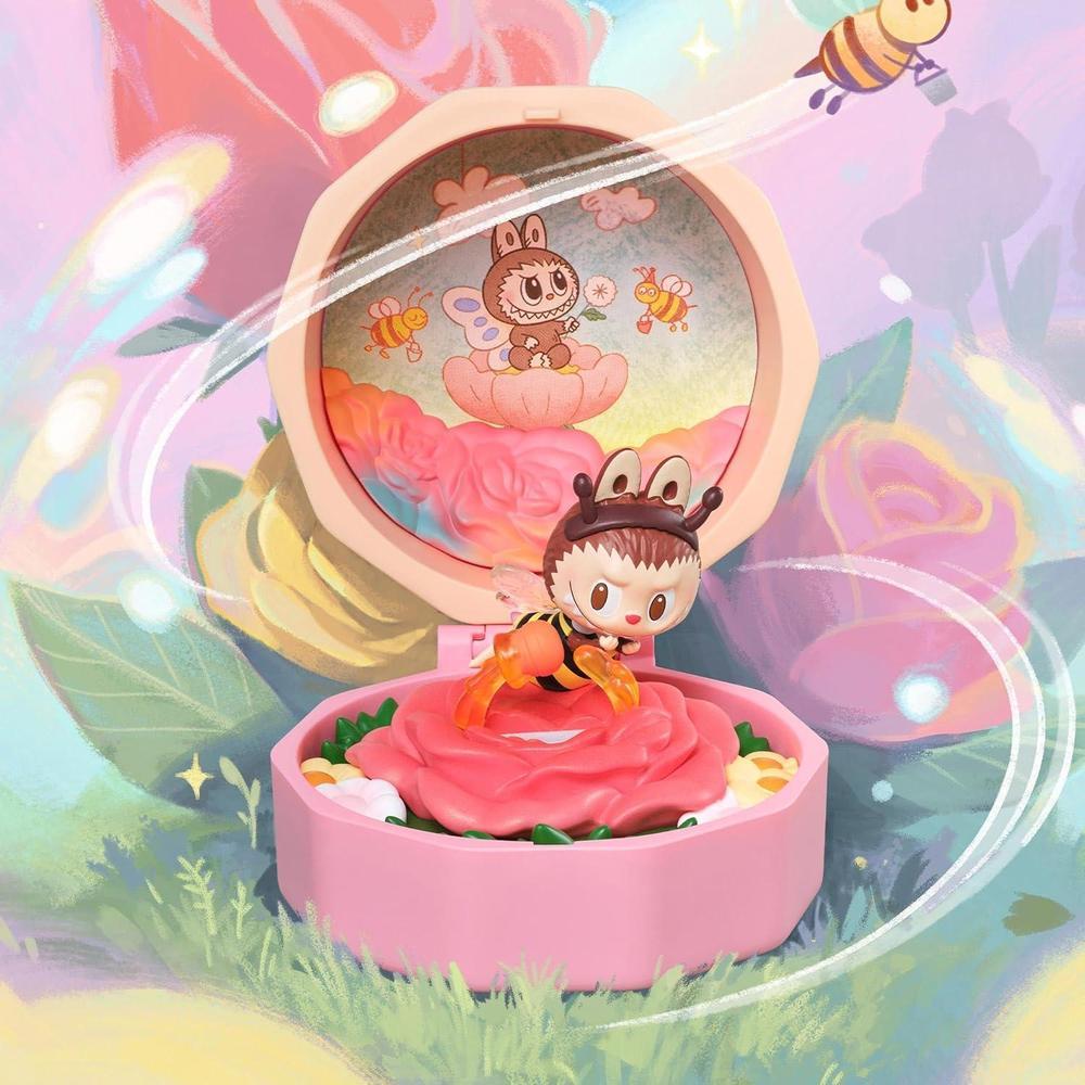 POP MART Caja romántica para anillos serie 4, escena de figuras ciegas, juguetes coleccionables, decoración, regalos para todos