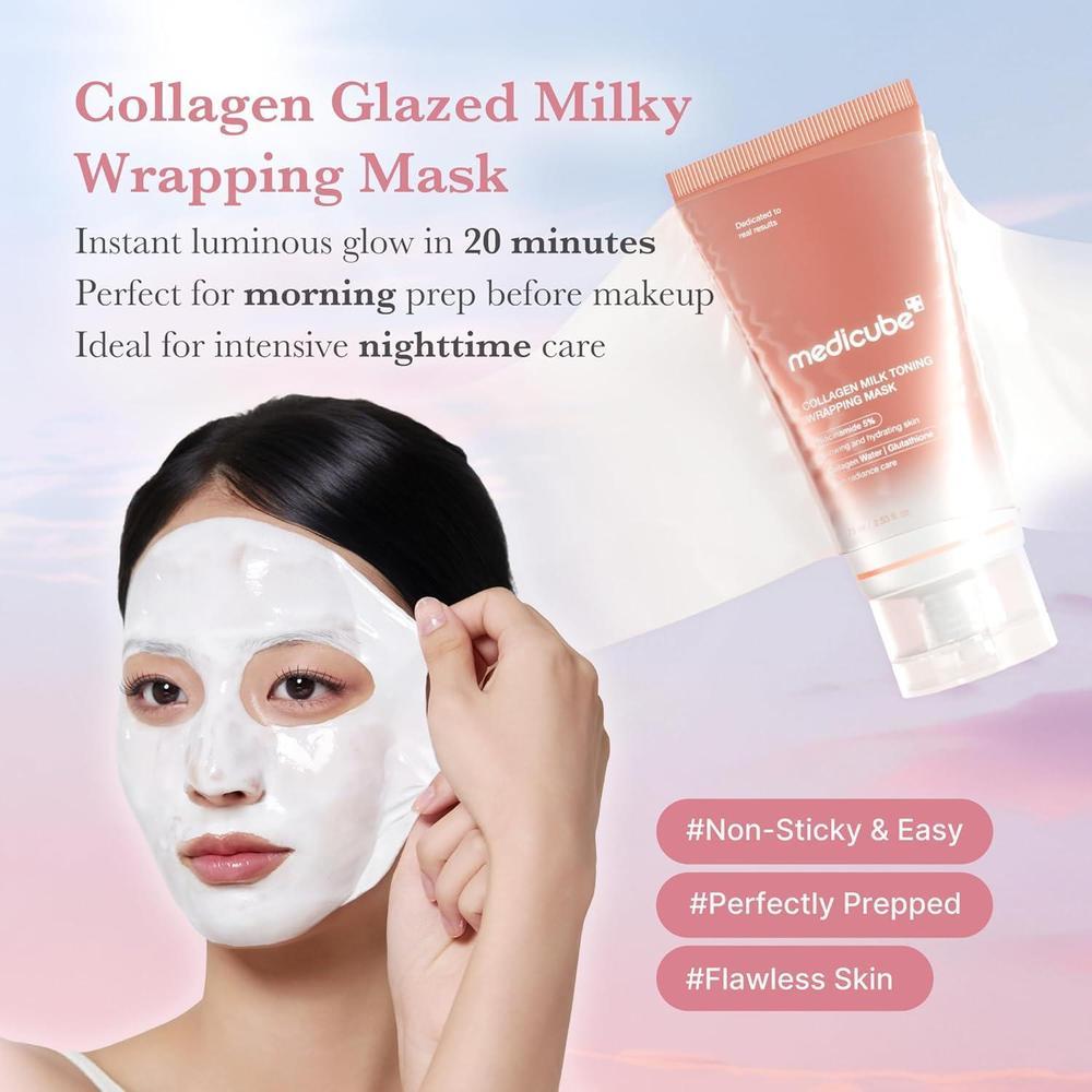 Mascarilla Con Colágeno De Medicube Wrapping Mask Peel Off 75ml
