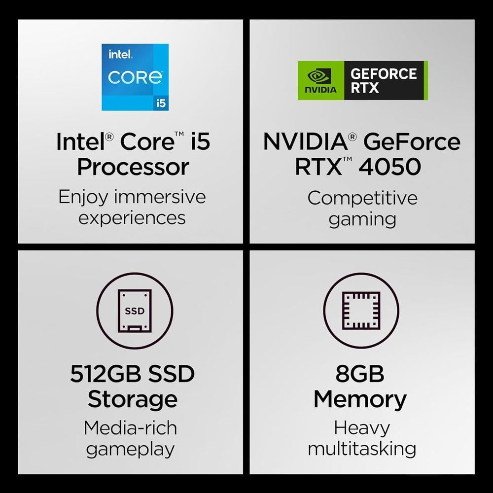 Lenovo Loq Essential Intel I5 512Gb Ssd Luna Gris