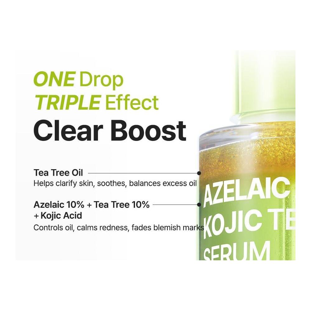 Purito Serum Facial Acido Azelaico 10% Acido Kojico Arbol De Te 30ml