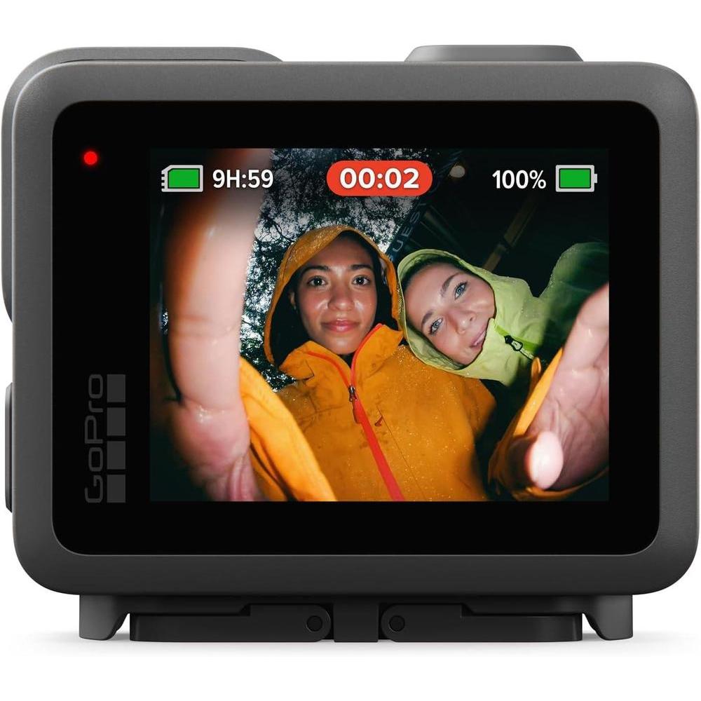 GoPro LIT Hero - Cámara de acción compacta, impermeable, con luz incorporada, video 4K HD, foto de 12 MP, pantalla táctil