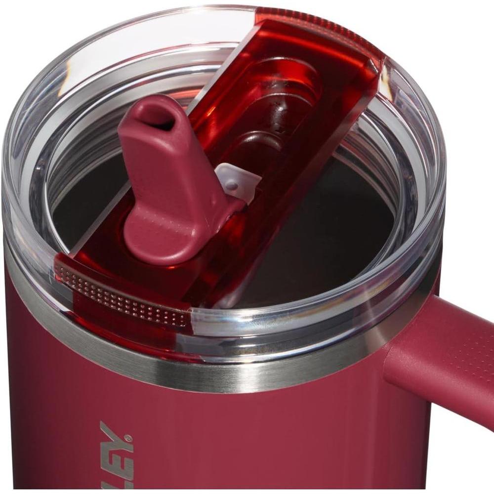 STANLEY Quencher ProTour - Vaso con tapa a prueba de fugas, popote y asa integrado, acero inoxidable sin BPA, ideal para viajes