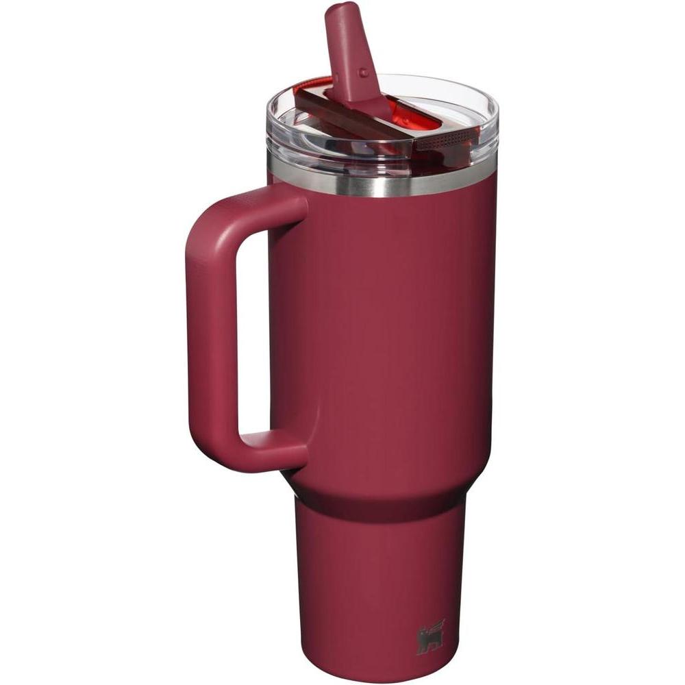 STANLEY Quencher ProTour - Vaso con tapa a prueba de fugas, popote y asa integrado, acero inoxidable sin BPA, ideal para viajes