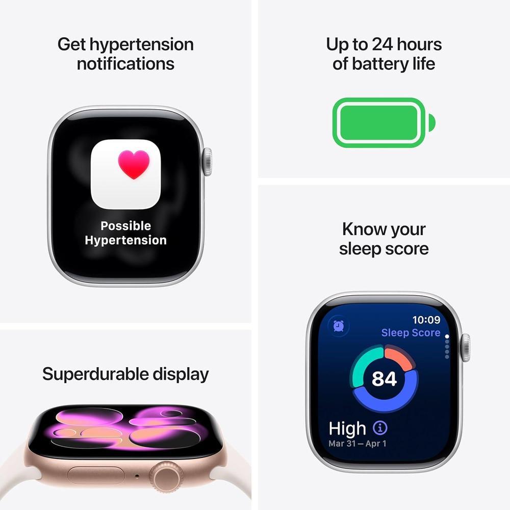 Apple Watch Series 11 GPS 42mm Plateado