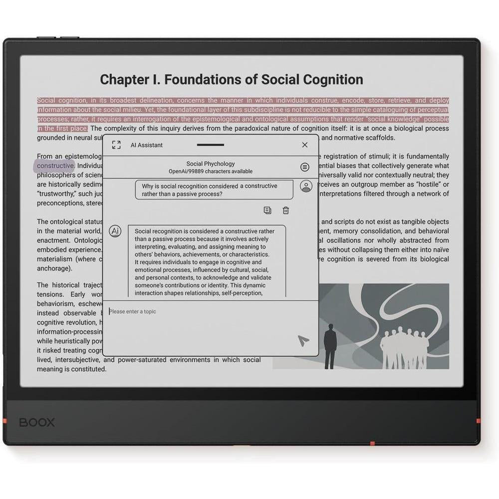 Tablet BOOX Nota Air 5 C ePaper A Color 64GB Wi-Fi