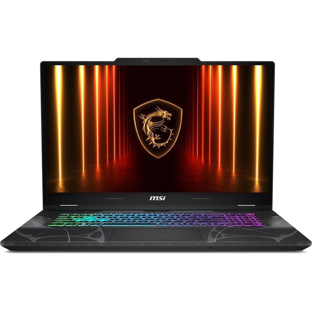 msi Cyborg 17 17.3" FHD 144Hz Gaming Laptop: Intel Core 7-240H, NVIDIA Geforce RTX 5060, 16GB DDR5, 1TB NVMe SSD, Type C, Wi-Fi 6E, Win 11 Home: Translucent Black B2RWFKG-074US