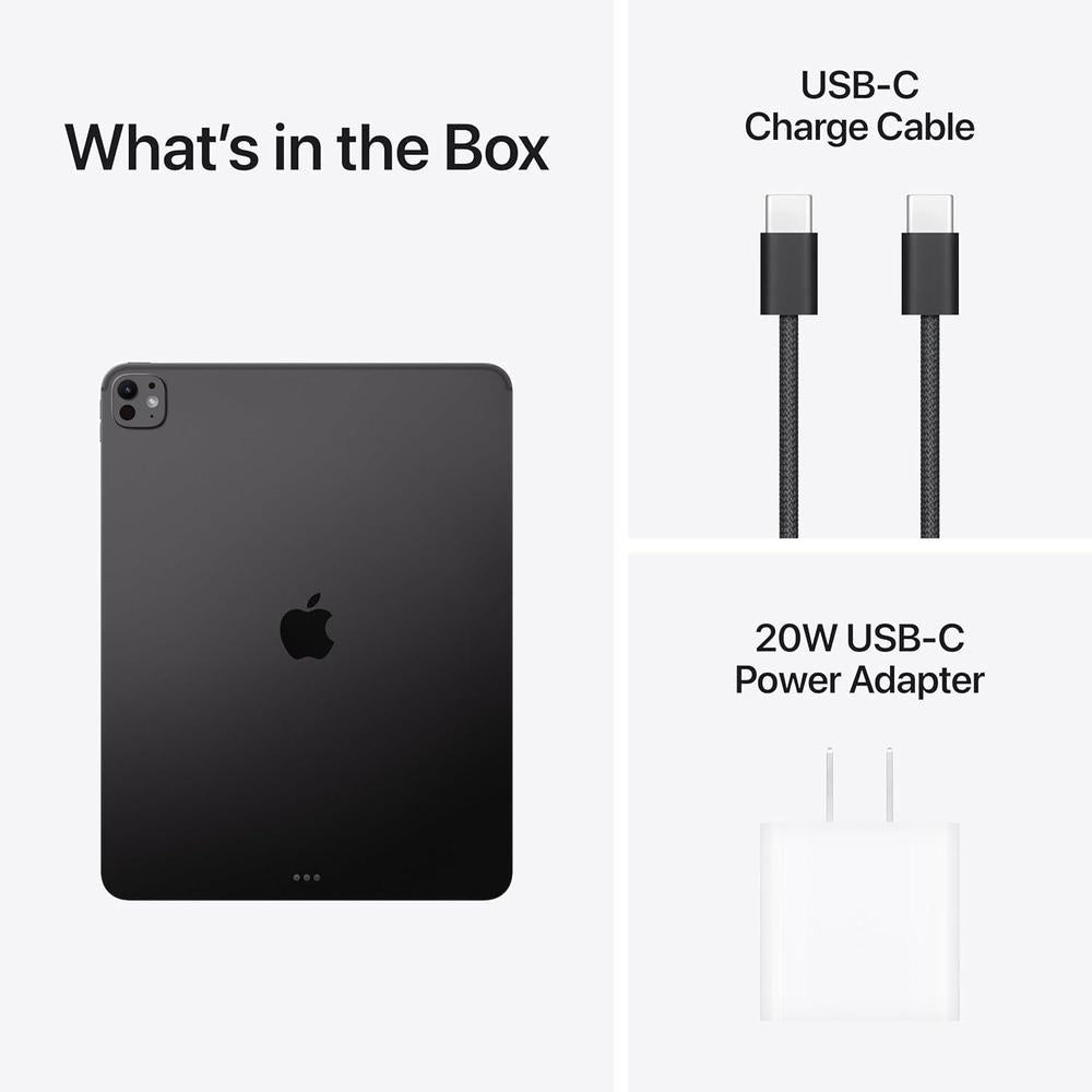 Apple iPad Pro: pantalla Retina XDR, 2TB almacenamiento, cámaras avanzadas 12MP, LiDAR, Wi-Fi 7 y Face ID