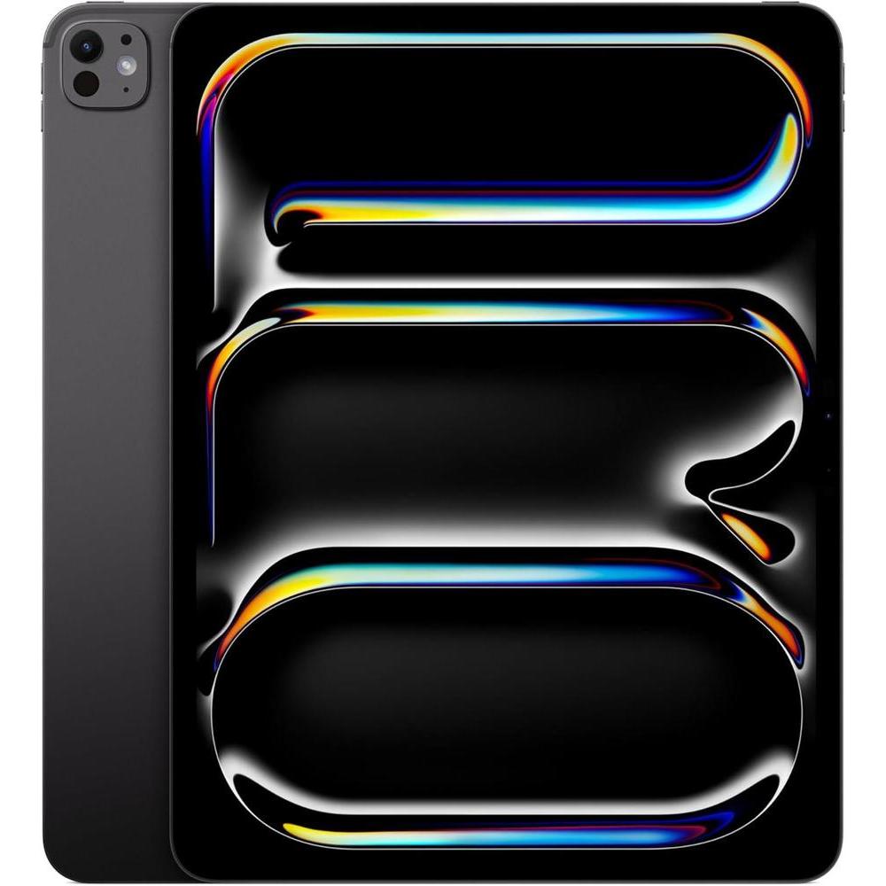 Apple iPad Pro 13-inch (M5): Ultra Retina XDR Display, 512GB, Landscape 12MP Front Camera/12MP Back Camera, LiDAR Scanner, Wi-Fi 7 with Apple N1, Face ID, All-Day Battery Life — Space Black