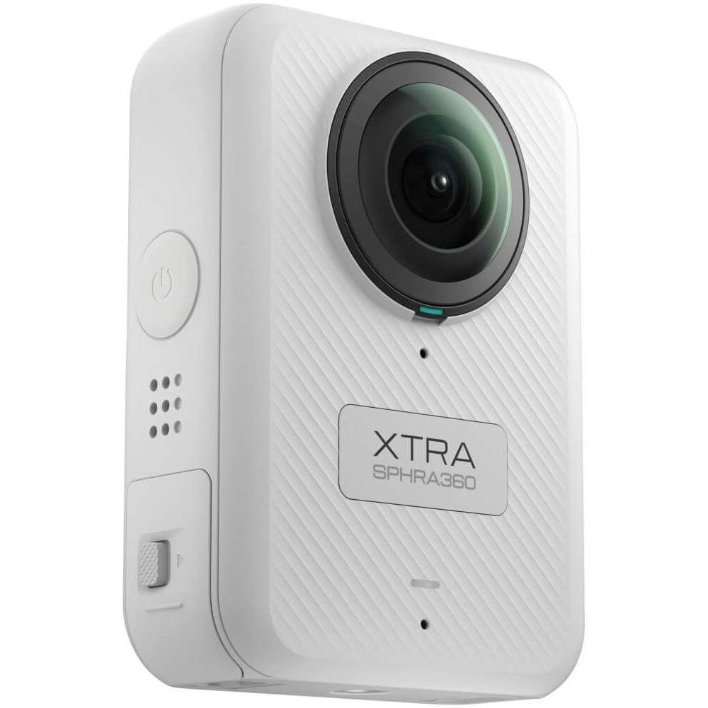 Xtra Sphra360 - Cámara de Acción 360 con Vídeo 8K, Sensor 1 Pulgada, 100MP, Almacenamiento 105GB, Impermeable, Bullet Time