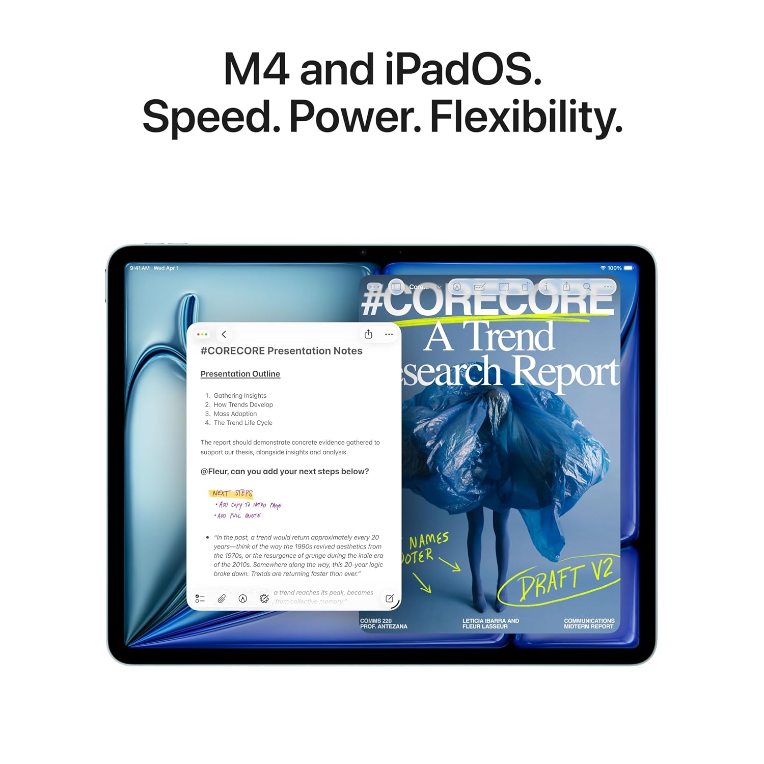 Apple iPad Air M4 11" - Purple