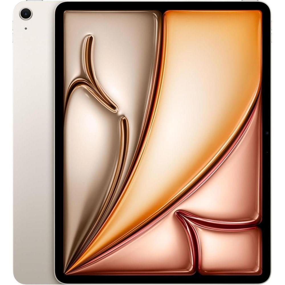 Apple iPad Air 13-inch (M4): Liquid Retina Display, 512GB, 12MP Front/Back Camera, Wi-Fi 7 with Apple N1, Touch ID, All-Day Battery Life — Starlight