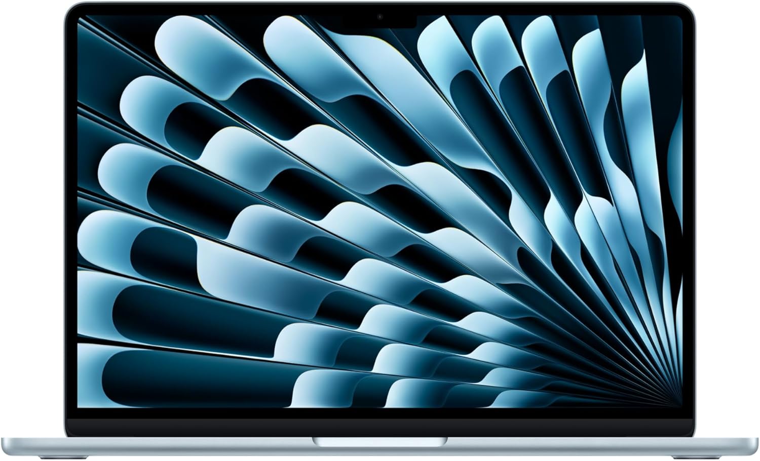 Apple 2026 MacBook Air 13-inch Laptop with M5 chip: Built for AI, 13.6-inch Liquid Retina Display, 16GB Unified Memory, 1TB SSD, 12MP Center Stage Camera, Touch ID, Wi-Fi 7; Sky Blue