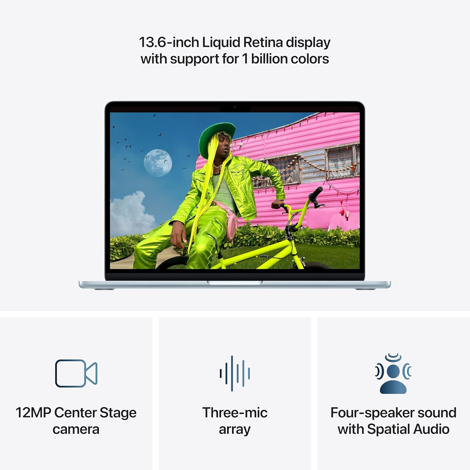 MacBook Air M5 13" - Sky Blue (2026)
