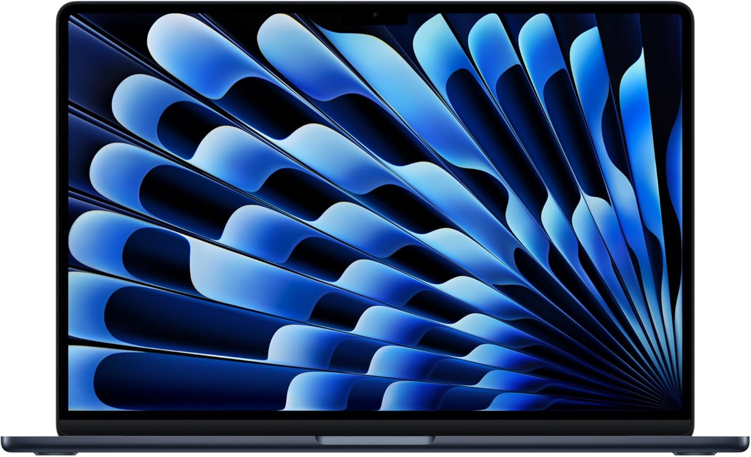 Apple 2026 MacBook Air 15-inch Laptop with M5 chip: Built for AI, 15.3-inch Liquid Retina Display, 16GB Unified Memory, 1TB SSD, 12MP Center Stage Camera, Touch ID, Wi-Fi 7; Midnight