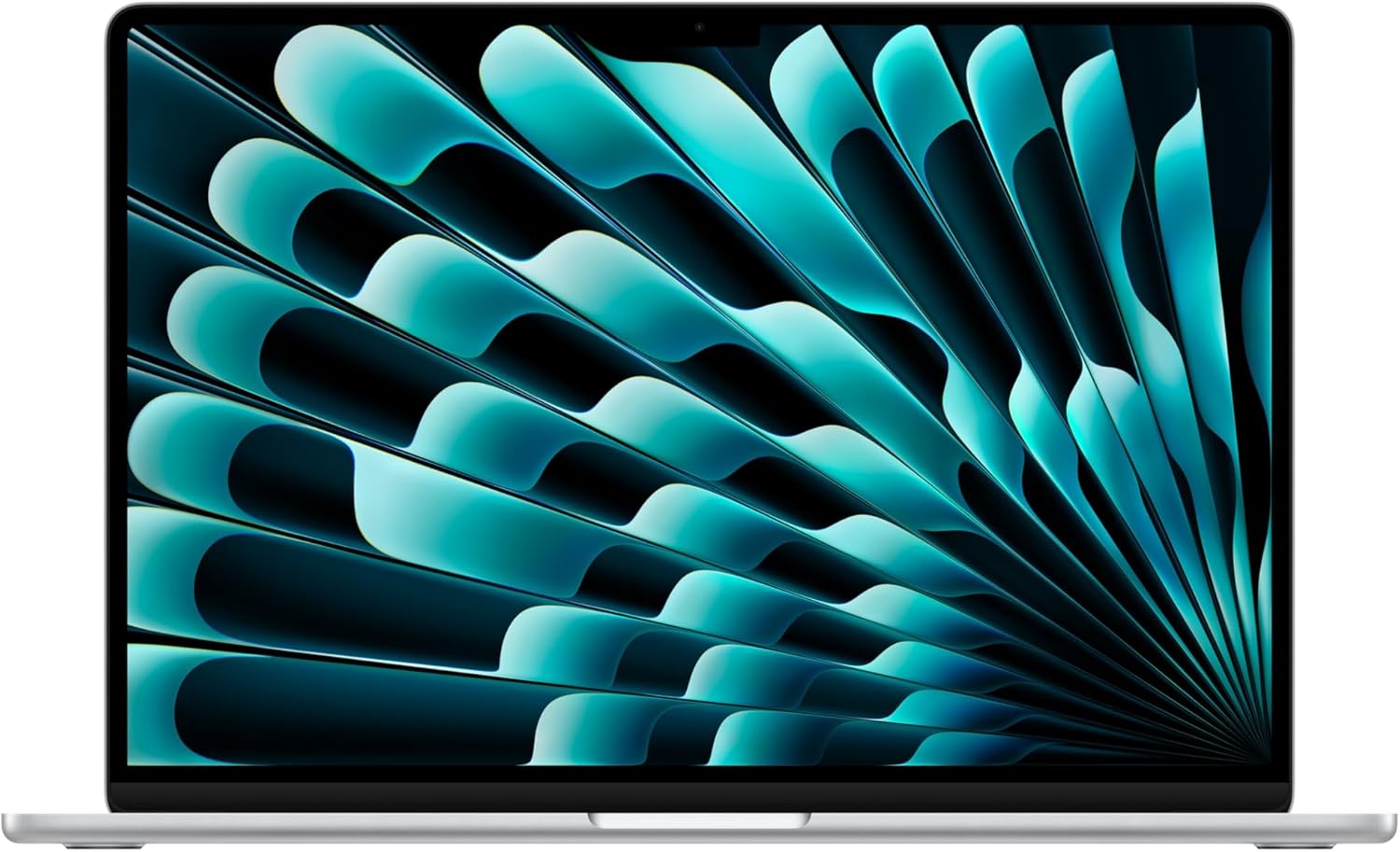 Apple 2026 MacBook Air 15-inch Laptop with M5 chip: Built for AI, 15.3-inch Liquid Retina Display, 16GB Unified Memory, 1TB SSD, 12MP Center Stage Camera, Touch ID, Wi-Fi 7; Silver