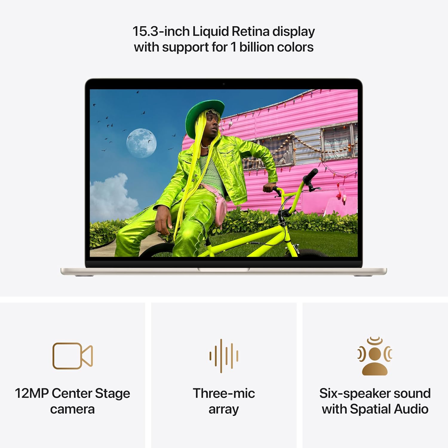 Apple MacBook Air M5 15" - Starlight