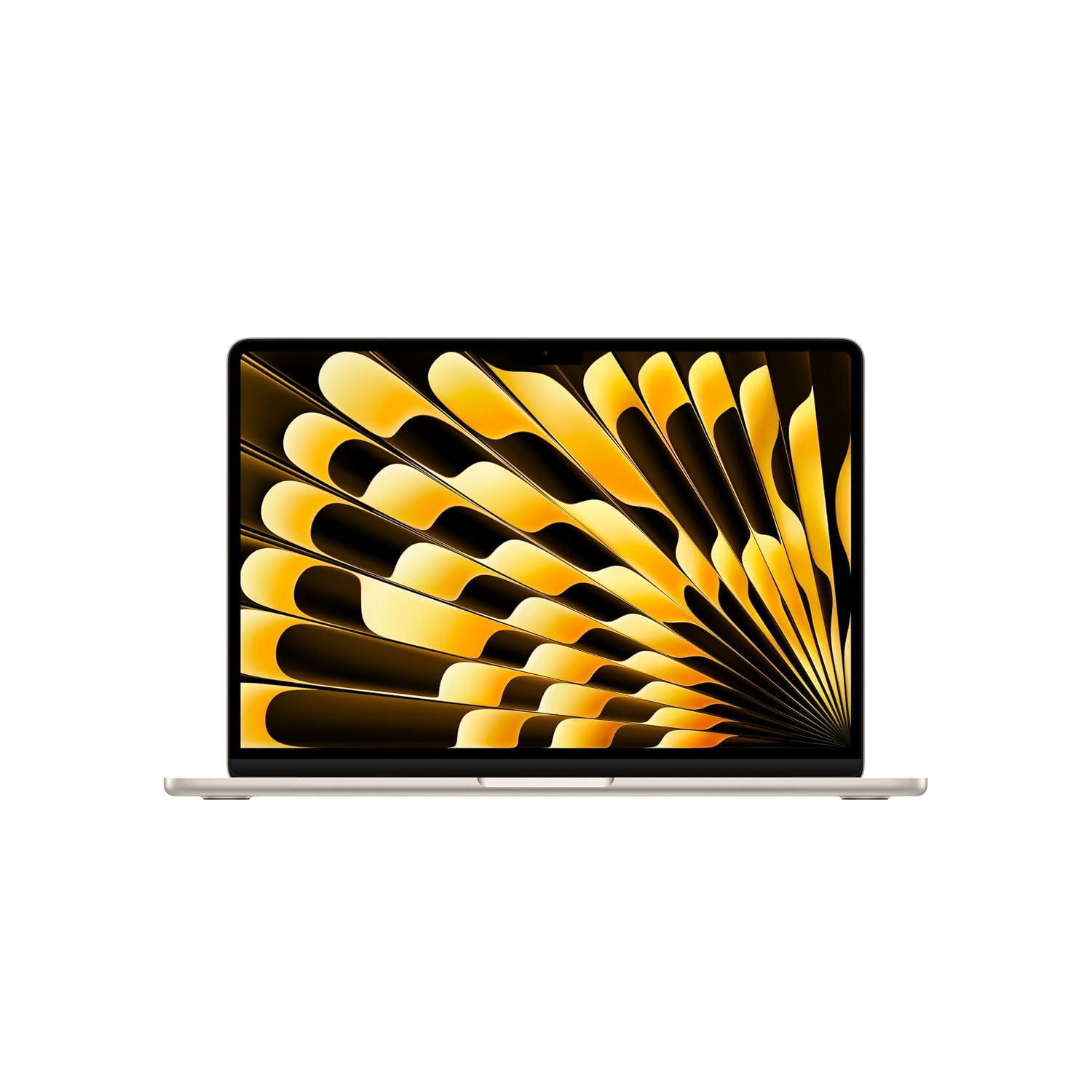 Apple 2026 MacBook Air 13-inch Laptop with M5 chip: Built for AI, 13.6-inch Liquid Retina Display, 16GB Unified Memory, 512GB SSD, 12MP Center Stage Camera, Touch ID, Wi-Fi 7; Starlight
