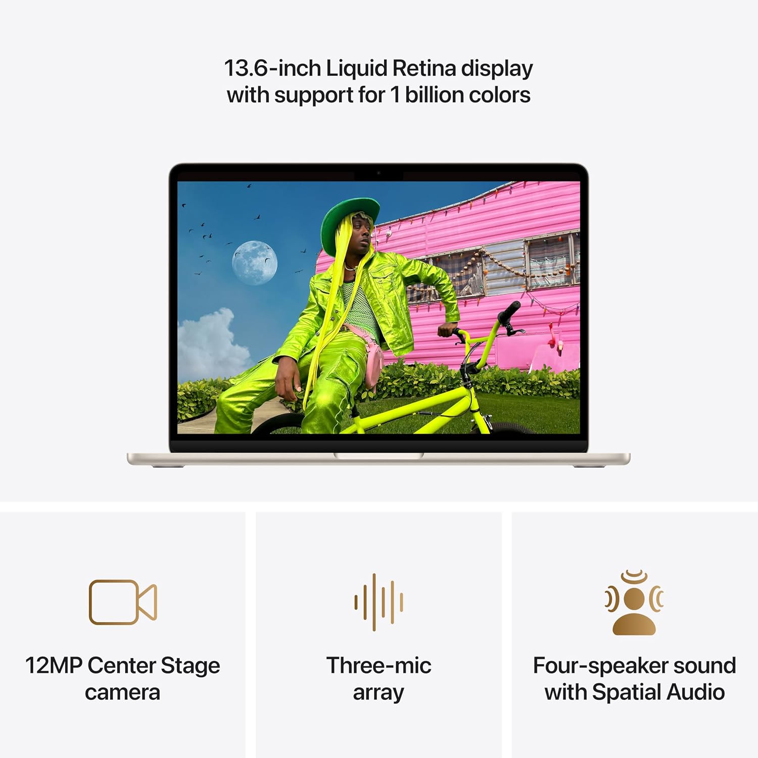 MacBook Air M5 13" - Starlight (2026)