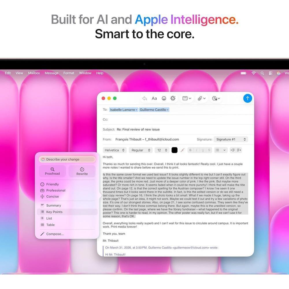 Apple Macbook Neo A18 Pro 13" 512GB 8GB Ram Retina Blush
