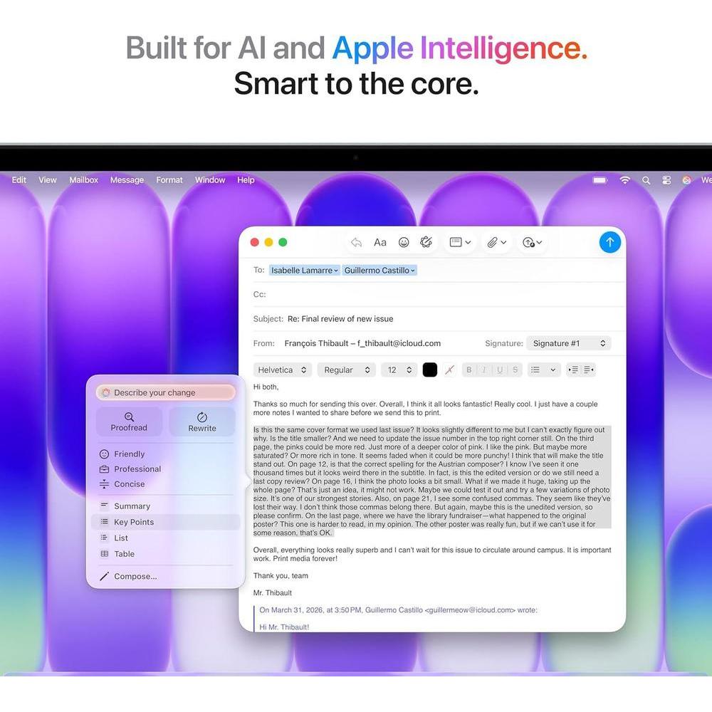 Macbook Neo 2026 Con Chip A18 Pro, Pantalla Liquid Retina, 8gb Ram, 256gb Ssd, Camara Hd 1080p, Silver