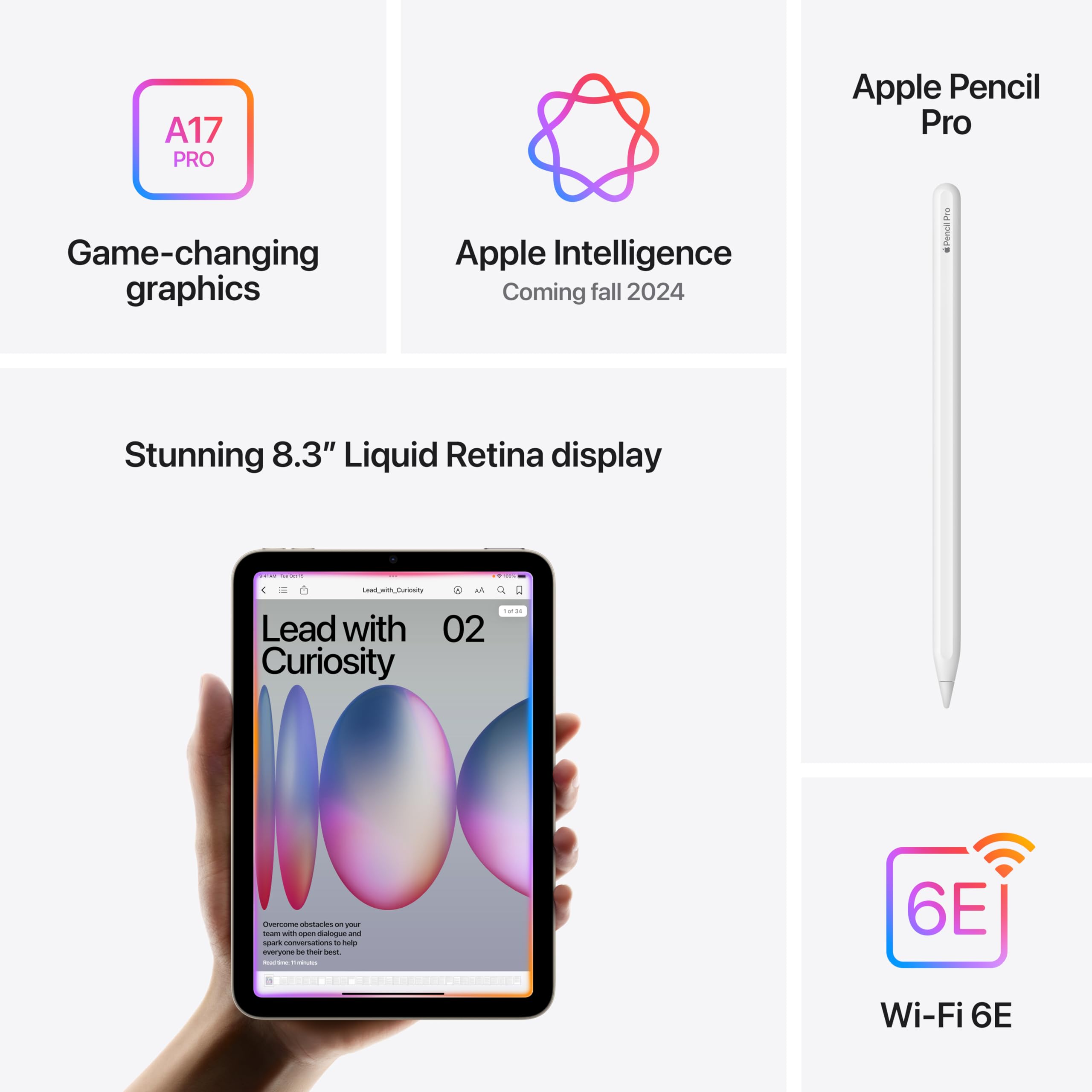 Apple iPad Mini A17 Pro - Space Gray