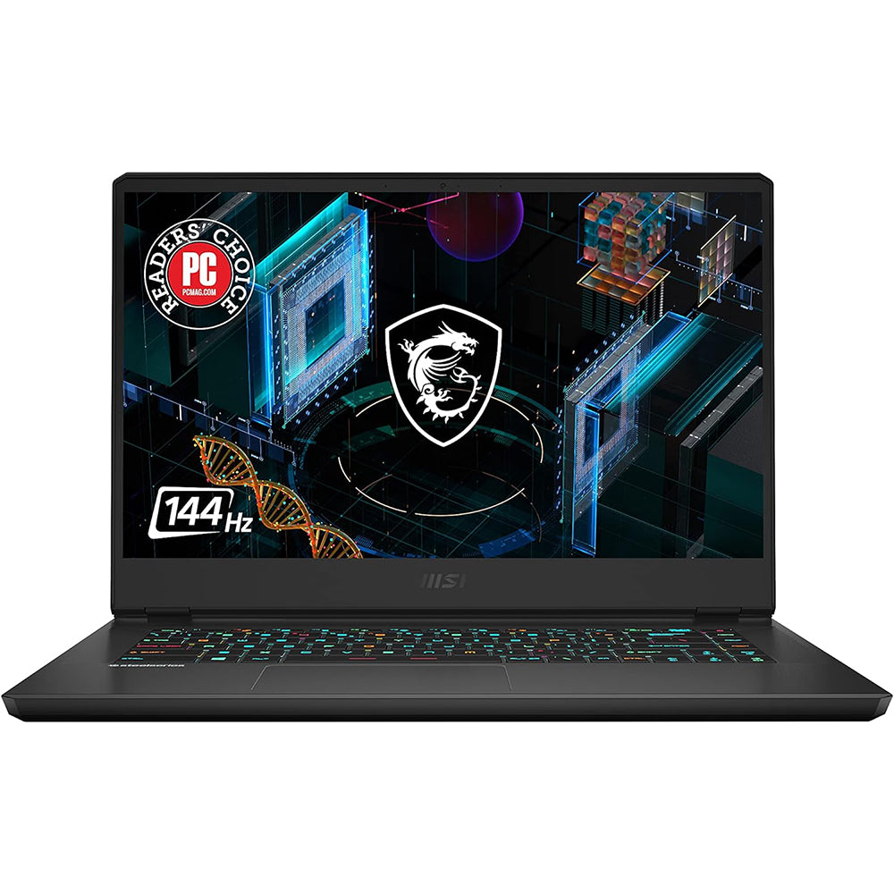 MSI Portátil para juegos GP66 Leopard: pantalla FHD 1080p de 15.6 pulgadas, 144 Hz, Intel Core i7-11800H, NVIDIA GeForce RTX 3070, 16GB, SSD de 512 GB, Win10, negro (11UG-050)